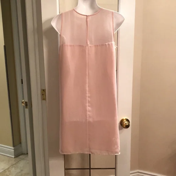 BCBGeneration Blush Pink Ruffle Dress - Picture 2 of 5